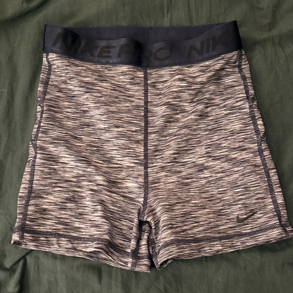 Nike Heathered Navy and Gray Shorts